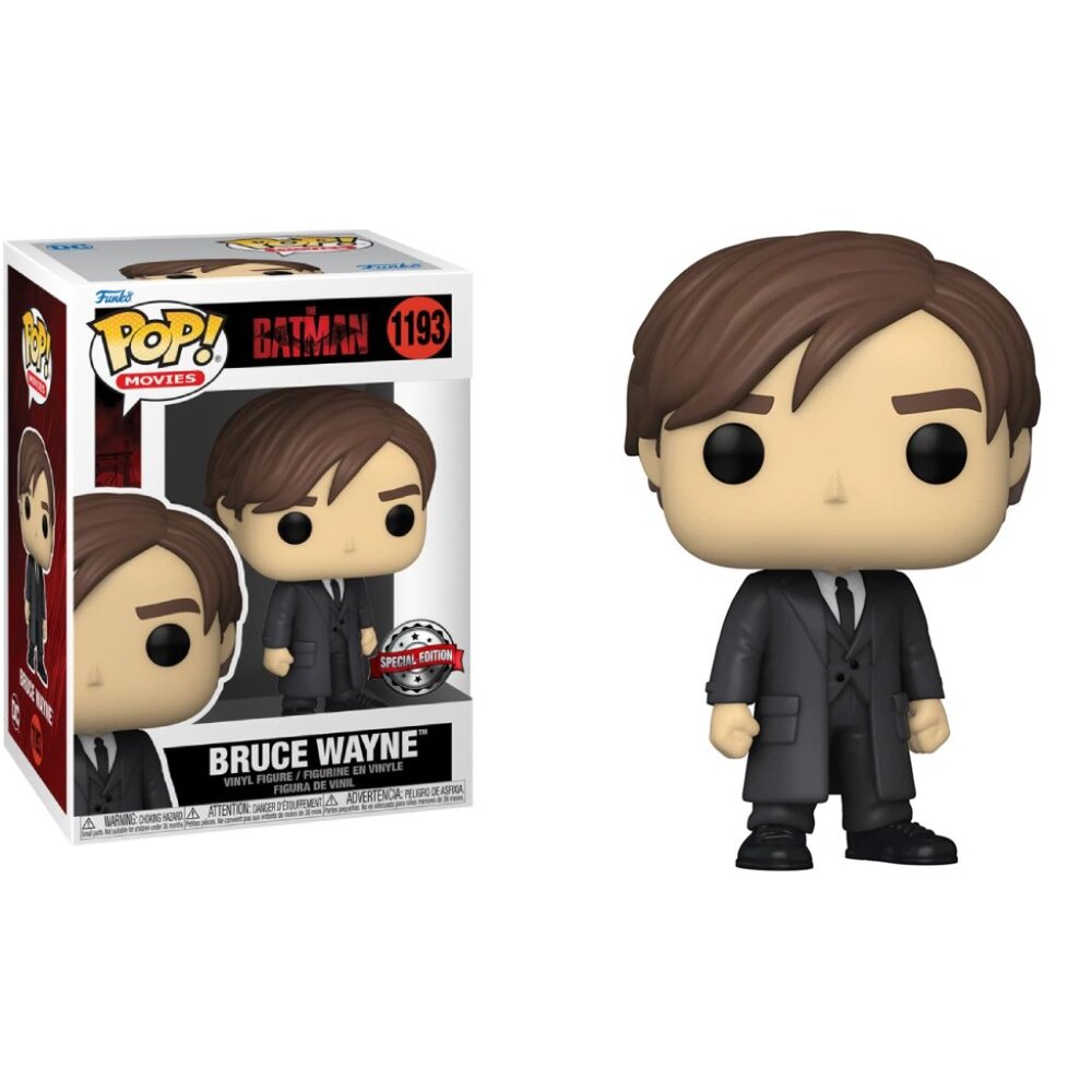 Funko POP! Movies Bruce Wayne The Batman 1193 Target Exclusive New In Box